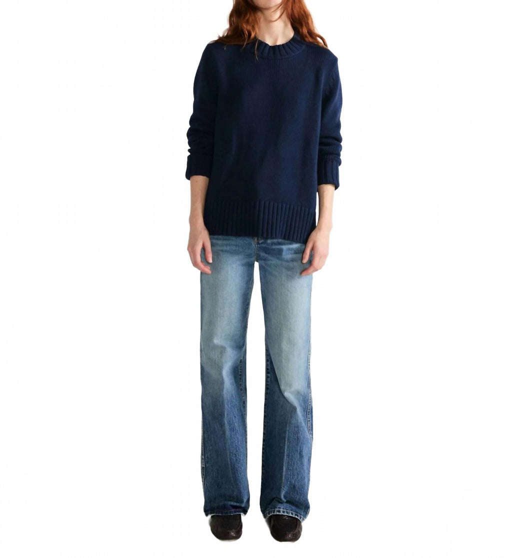 The Tatum Sweater In Navy