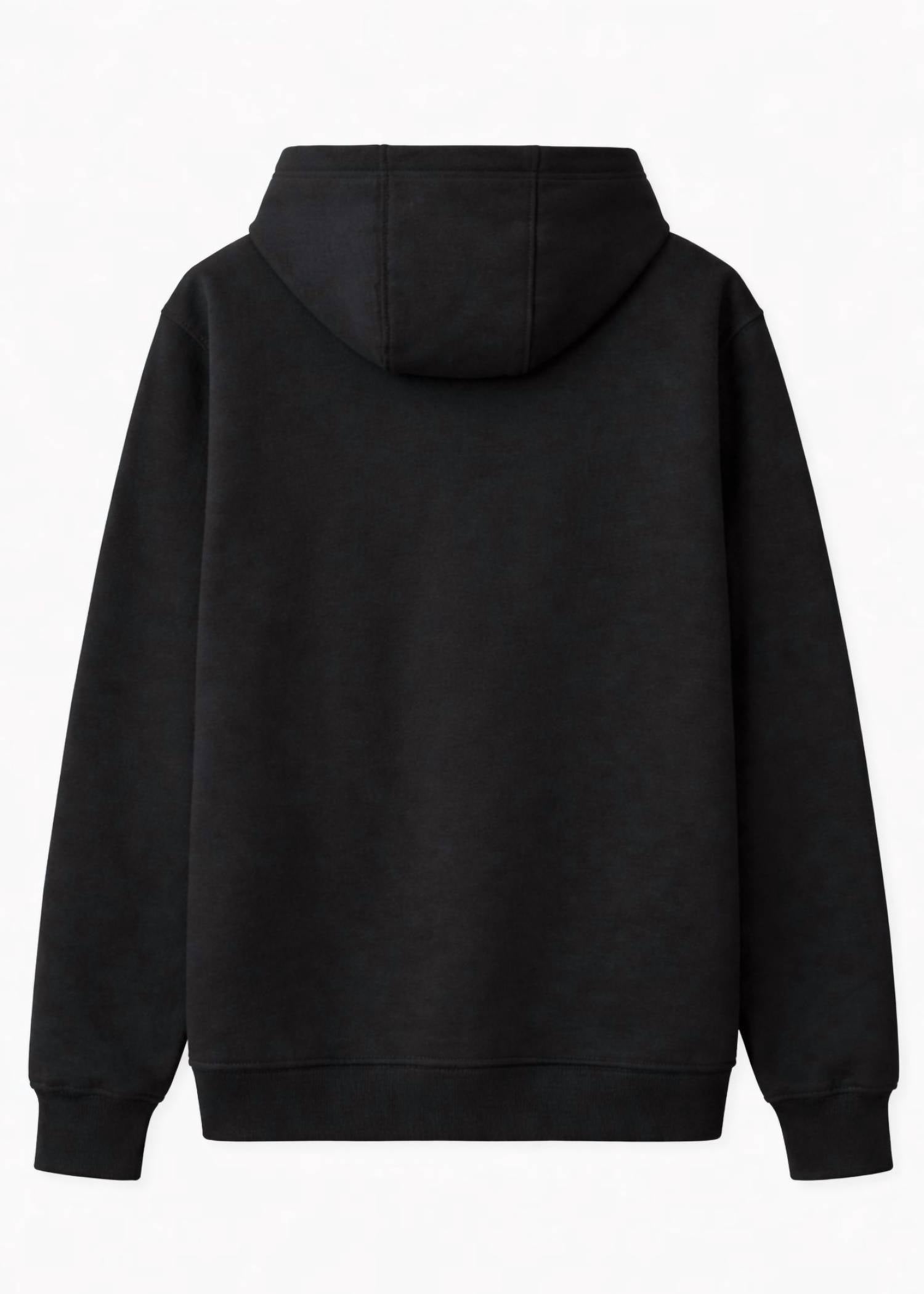 Medusa Cotton Hoodie In Black