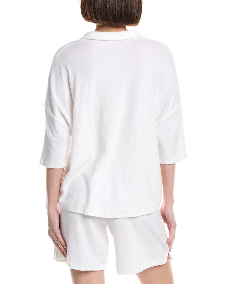 Majestic Filatures Terry Button Shirt