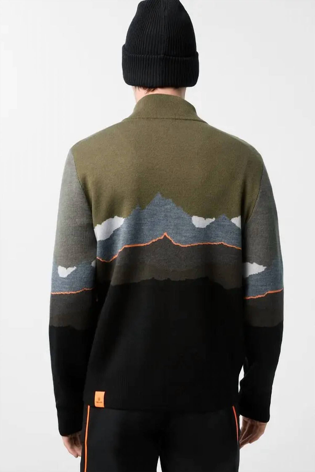Helmut Knit Layer Jacket In Grape Leaf