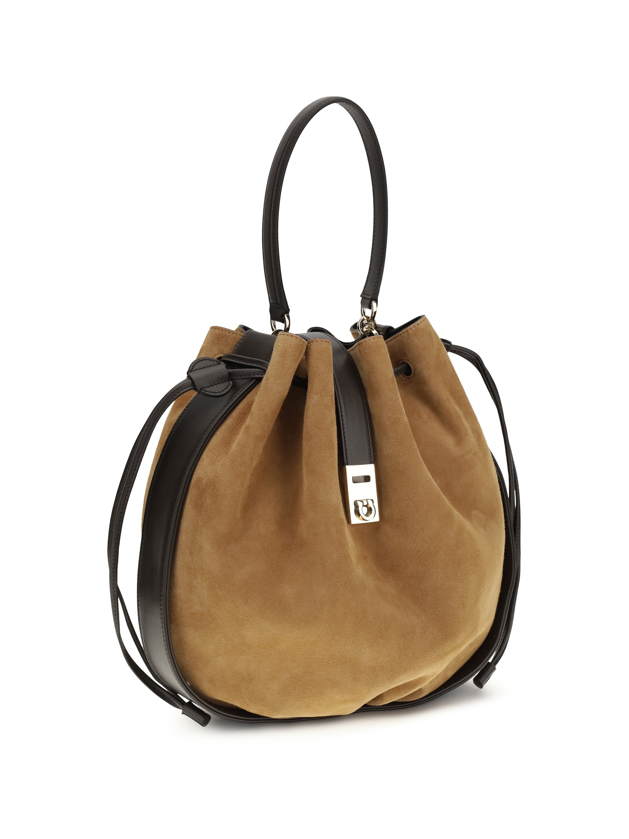 Ferragamo Women Hug Buckle Bucket Bag
