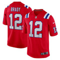 New England Patriots Tom Brady Red Retired Player Alternate Game Jersey