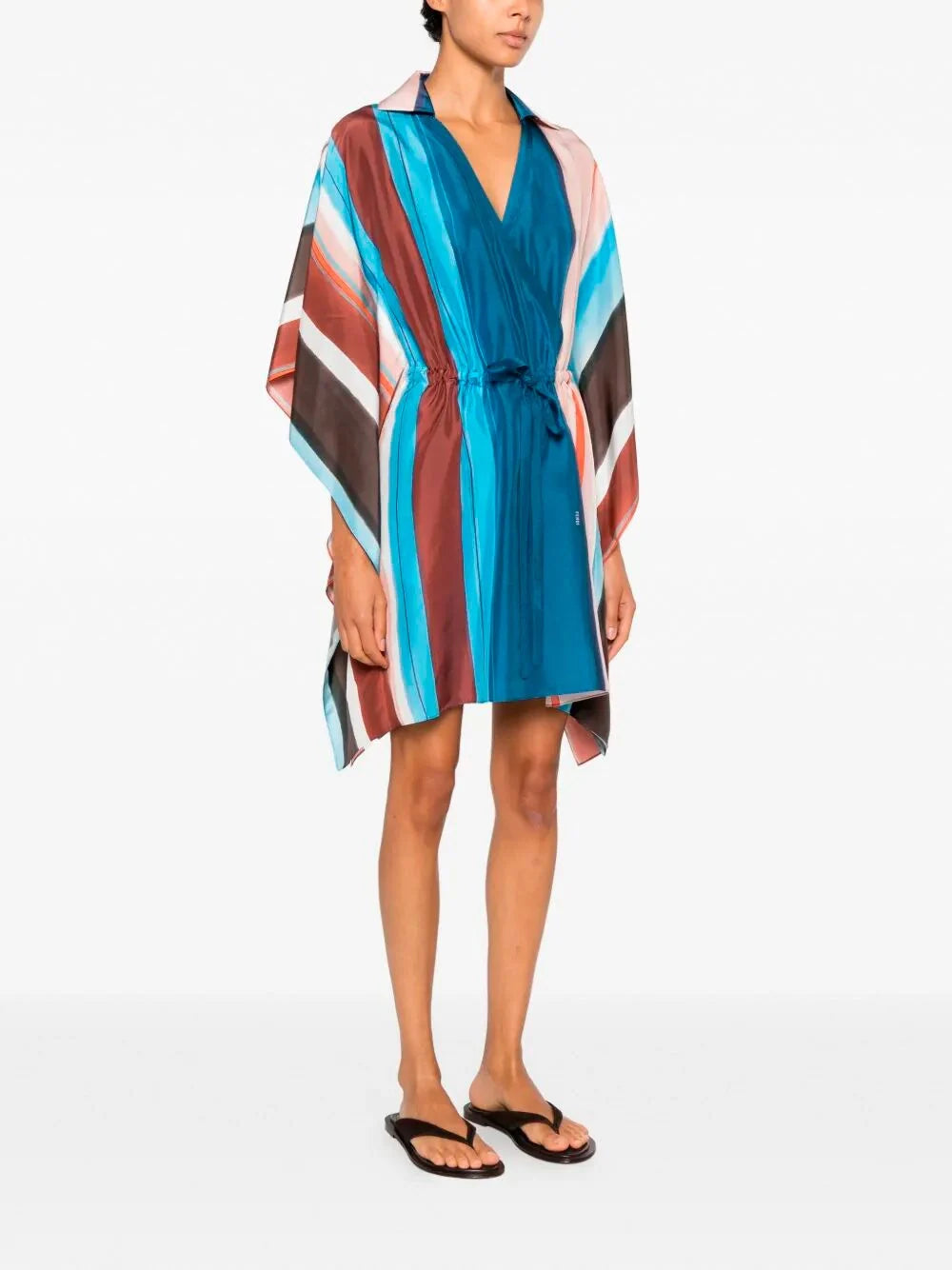 Fendi Women `Habutai Stripe` Dress