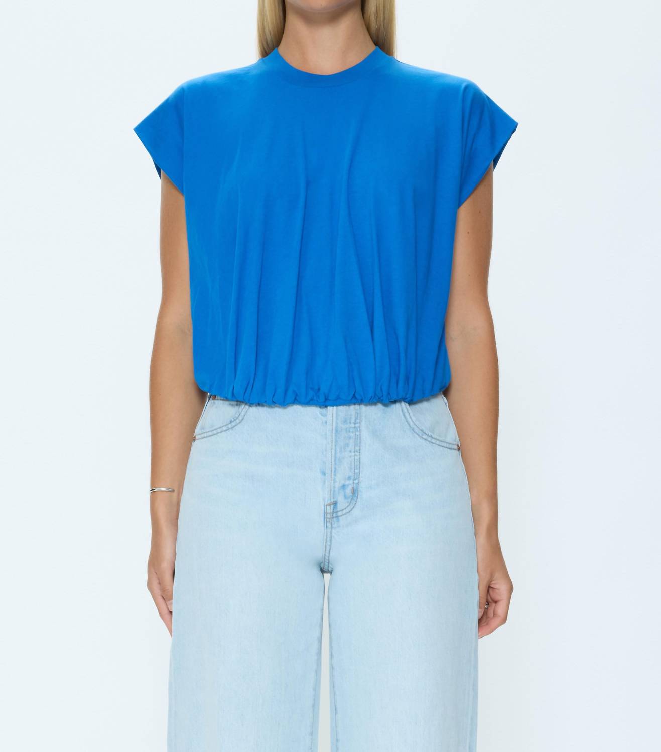 Millie Bubble Tee In Dusk