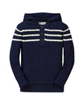 Hope & Henry Hooded Pullover Sweater