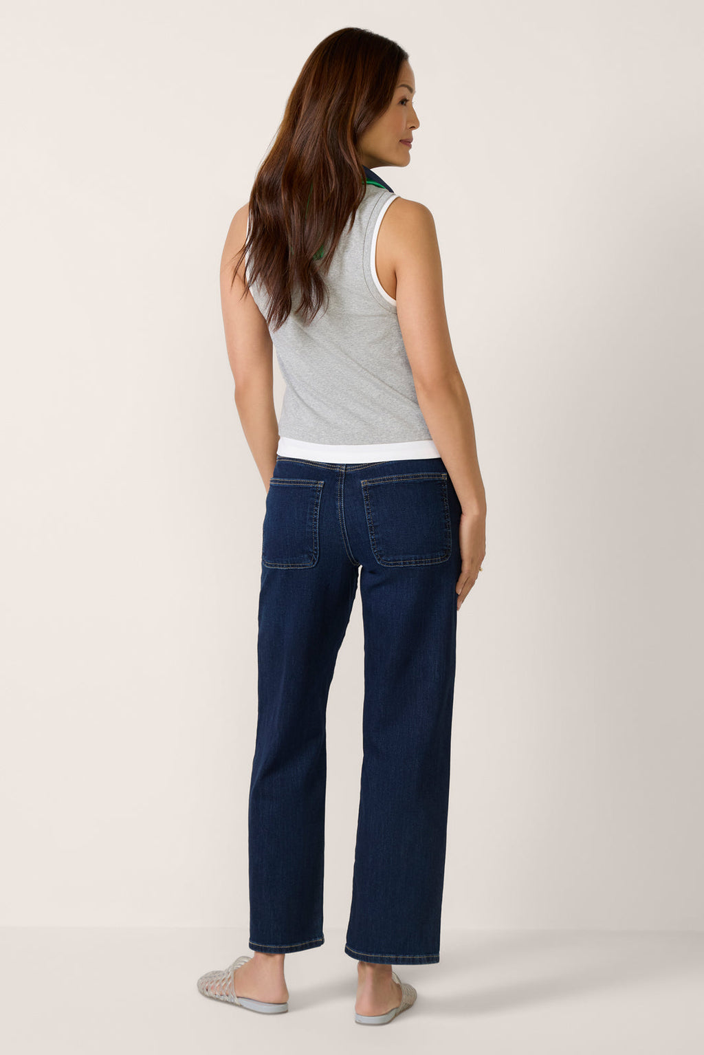 Women's Avery Pork Chop Pocket Straight Jean