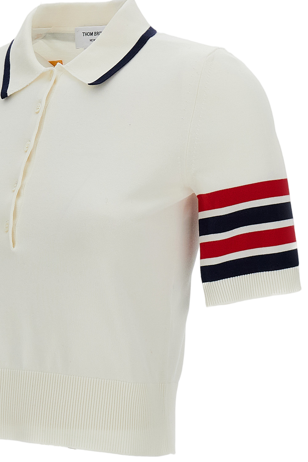 White Jersey Stitch Hector Polo
