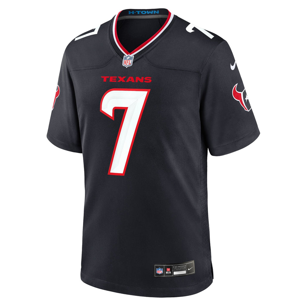 Houston Texans C.J. Stroud Navy Game Jersey