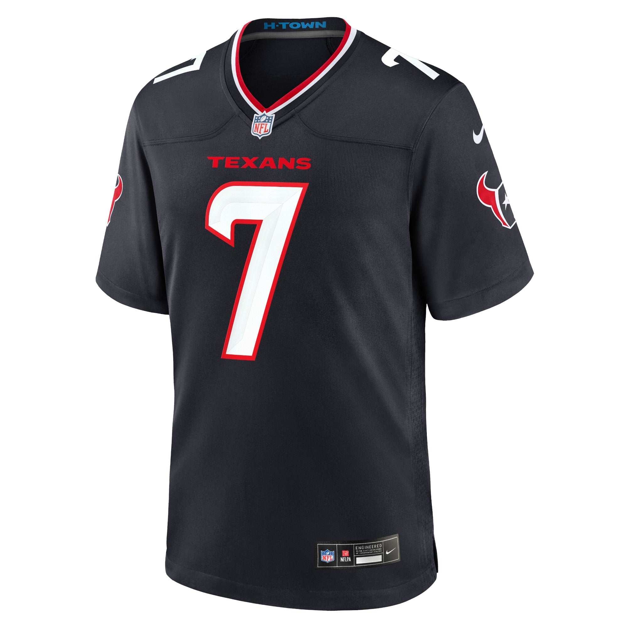 Houston Texans C.J. Stroud Navy Game Jersey