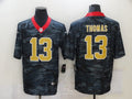 Men's New Orleans Saints Michael Thomas #13 Gray Camouflage Game Jersey1