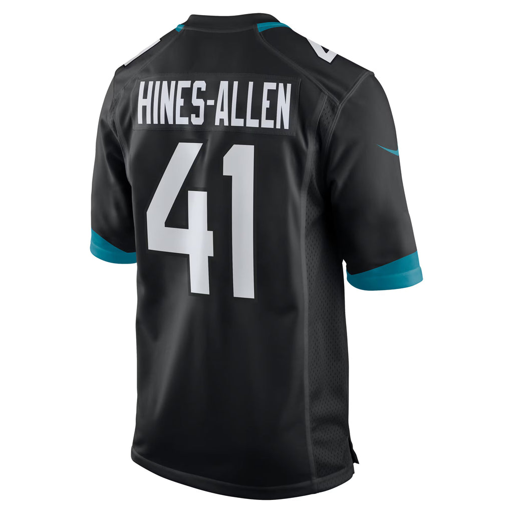 Jacksonville Jaguars Josh Hines-Allen Black Alternate Game Jersey