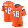 Denver Broncos John Franklin-Myers Orange Team Game Jersey