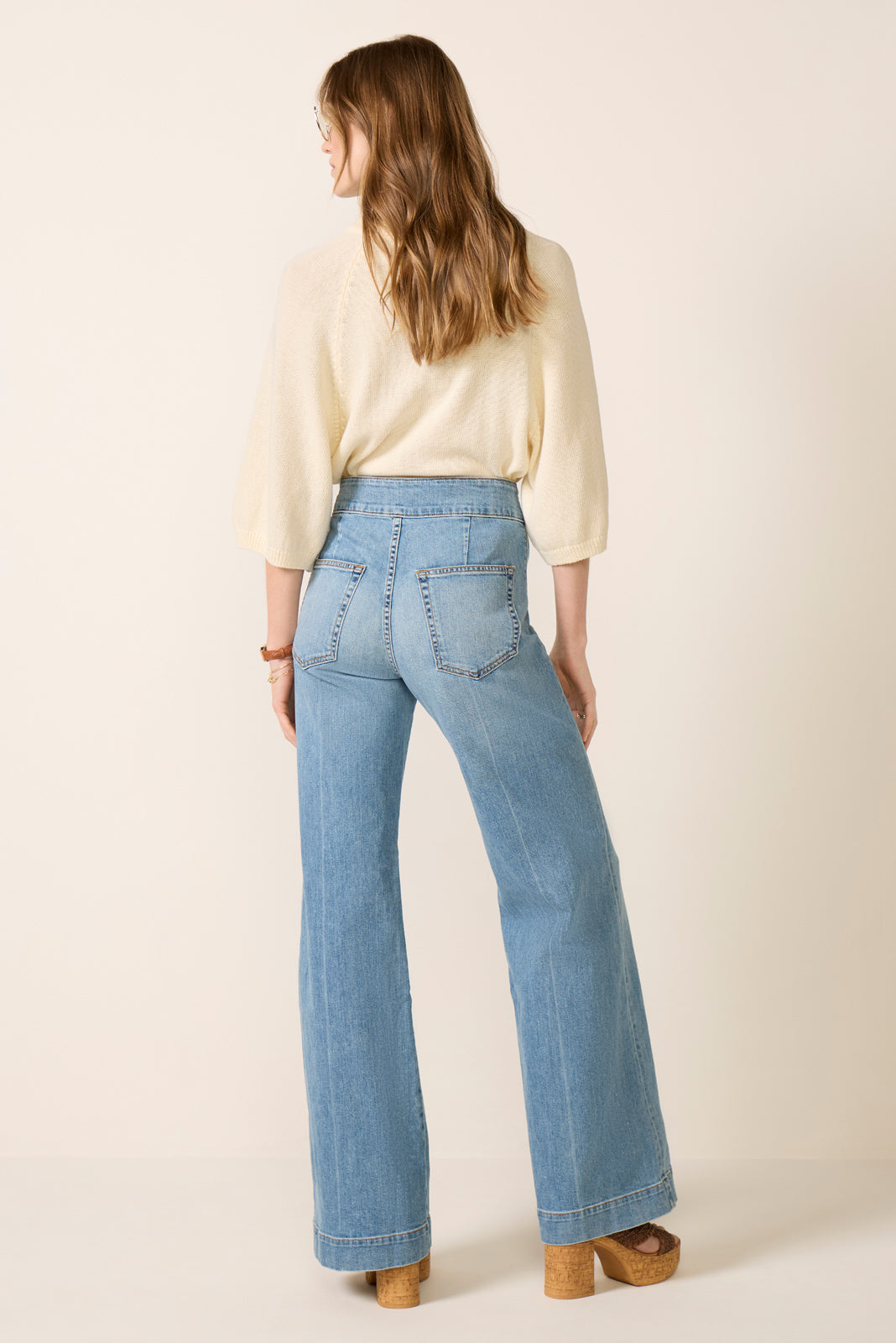 Women's Brighton Wide Leg Trouser Jeans
