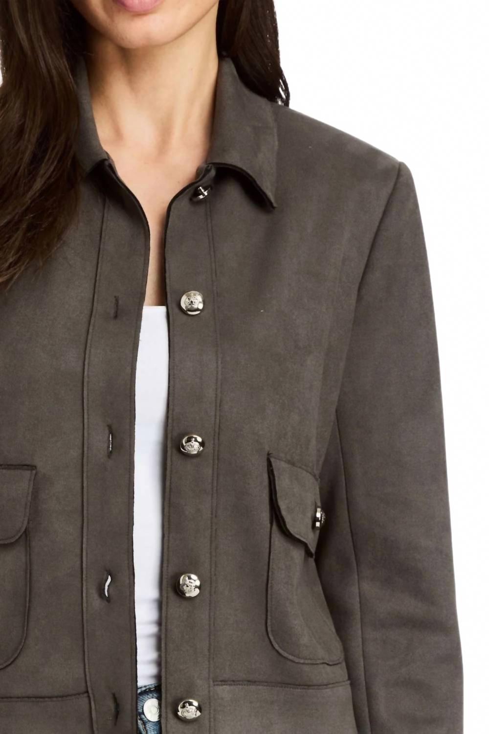 Berlin Jacket In Charcoal