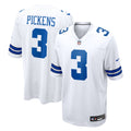 Dallas Cowboys George Pickens White Game Jersey