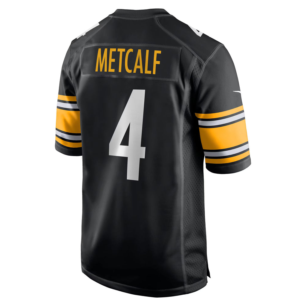 Pittsburgh Steelers DK Metcalf Black Game Player Jersey
