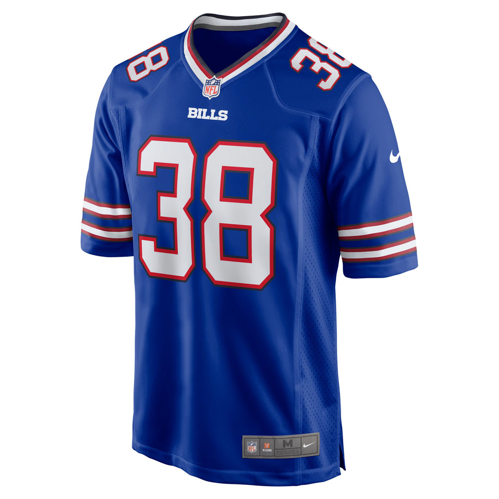 Buffalo Bills Tre Norwood Royal Team Game Jersey