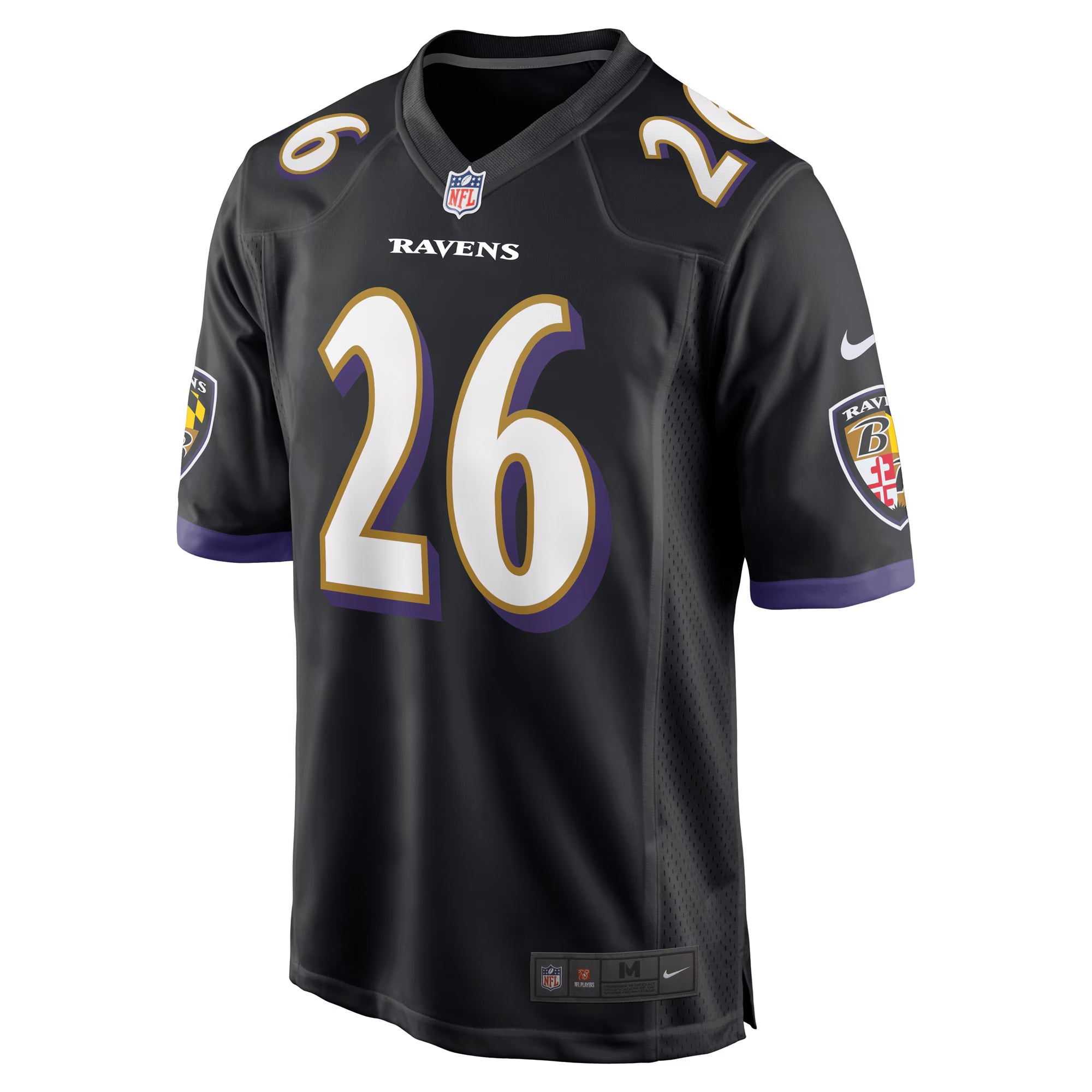 Baltimore Ravens Rod Woodson Black Retired Player Alternate Game Jersey