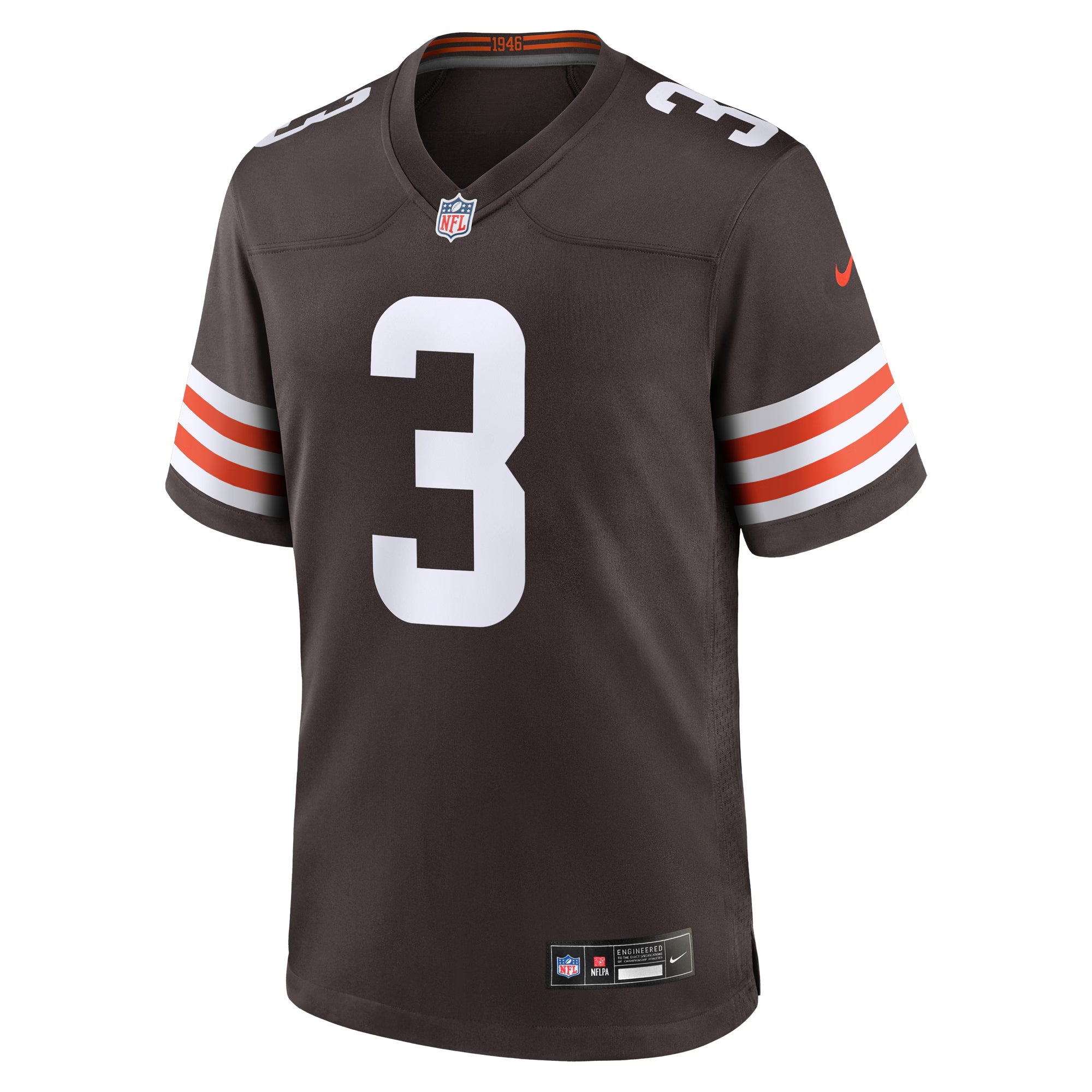 Cleveland Browns Jerry Jeudy Brown Game Jersey