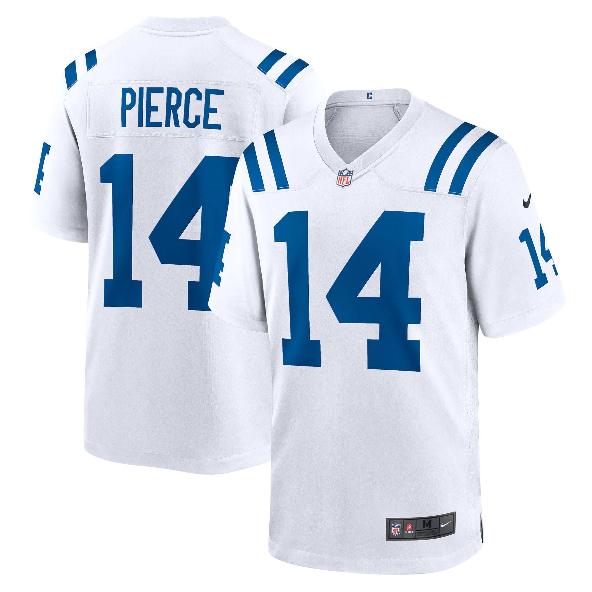 Indianapolis Colts Alec Pierce White Away Game Player Jersey