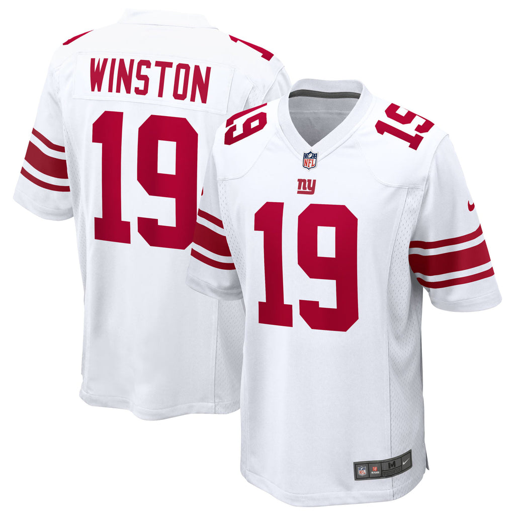 New York Giants Jameis Winston White Game Jersey