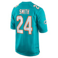 Miami Dolphins Cam Smith Aqua Game Jersey