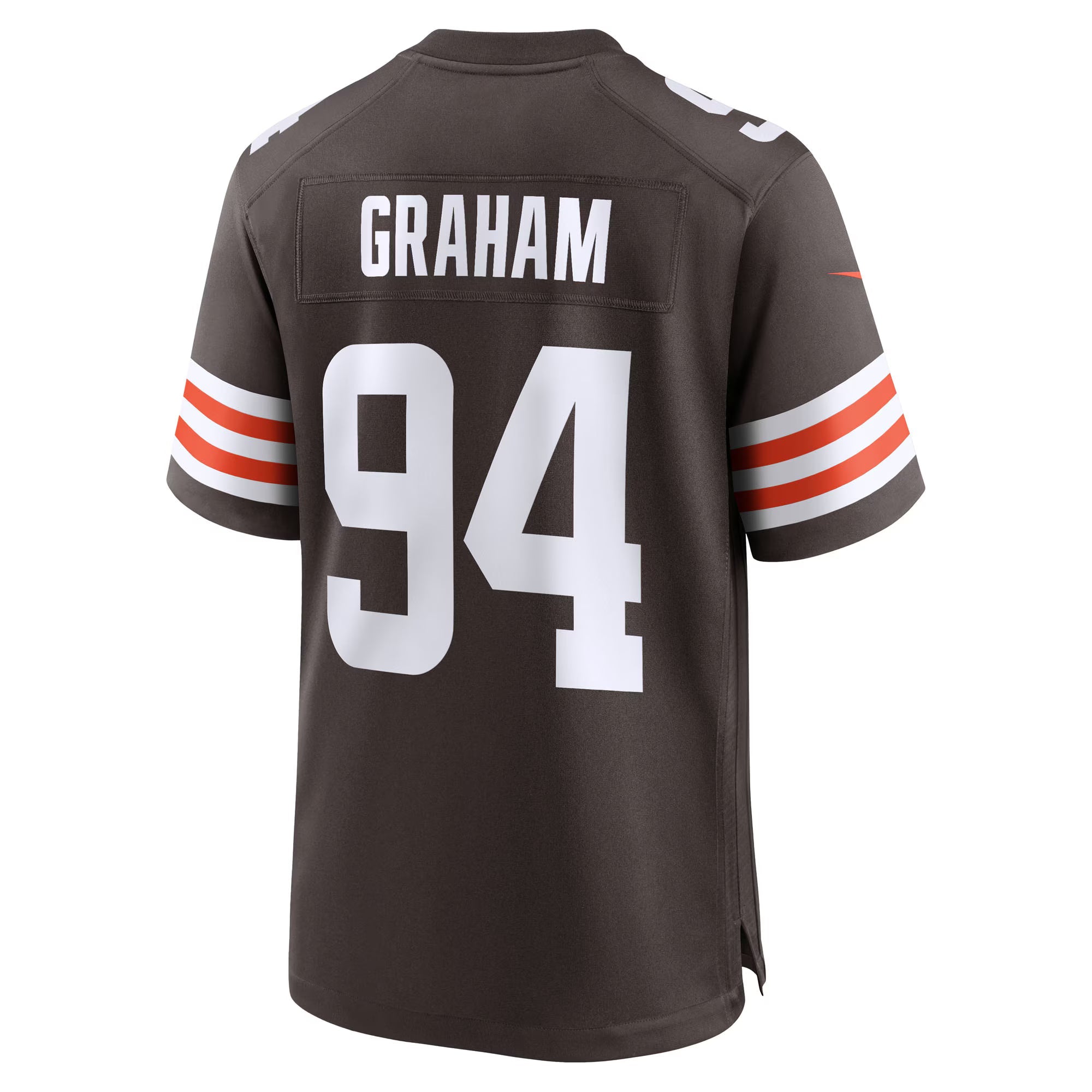 Cleveland Browns Mason Graham Brown 2025 NFL Draft First Round Pick Game Jersey