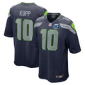 Seattle Seahawks Cooper Kupp College Navy Team 50th Season Game Jersey