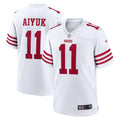 San Francisco 49ers Brandon Aiyuk White Game Jersey