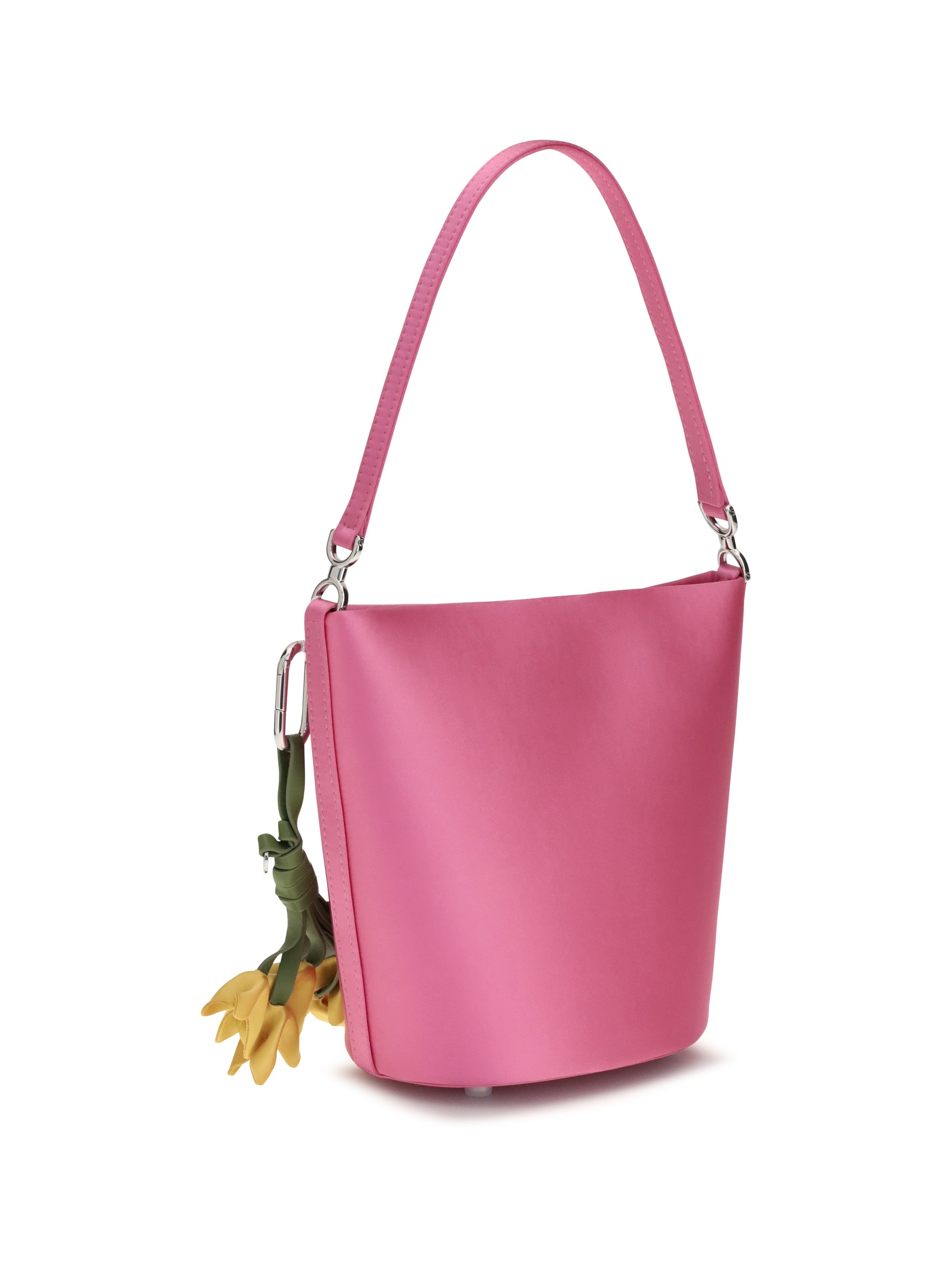 Self-Portrait Women Satin Bucket Bag