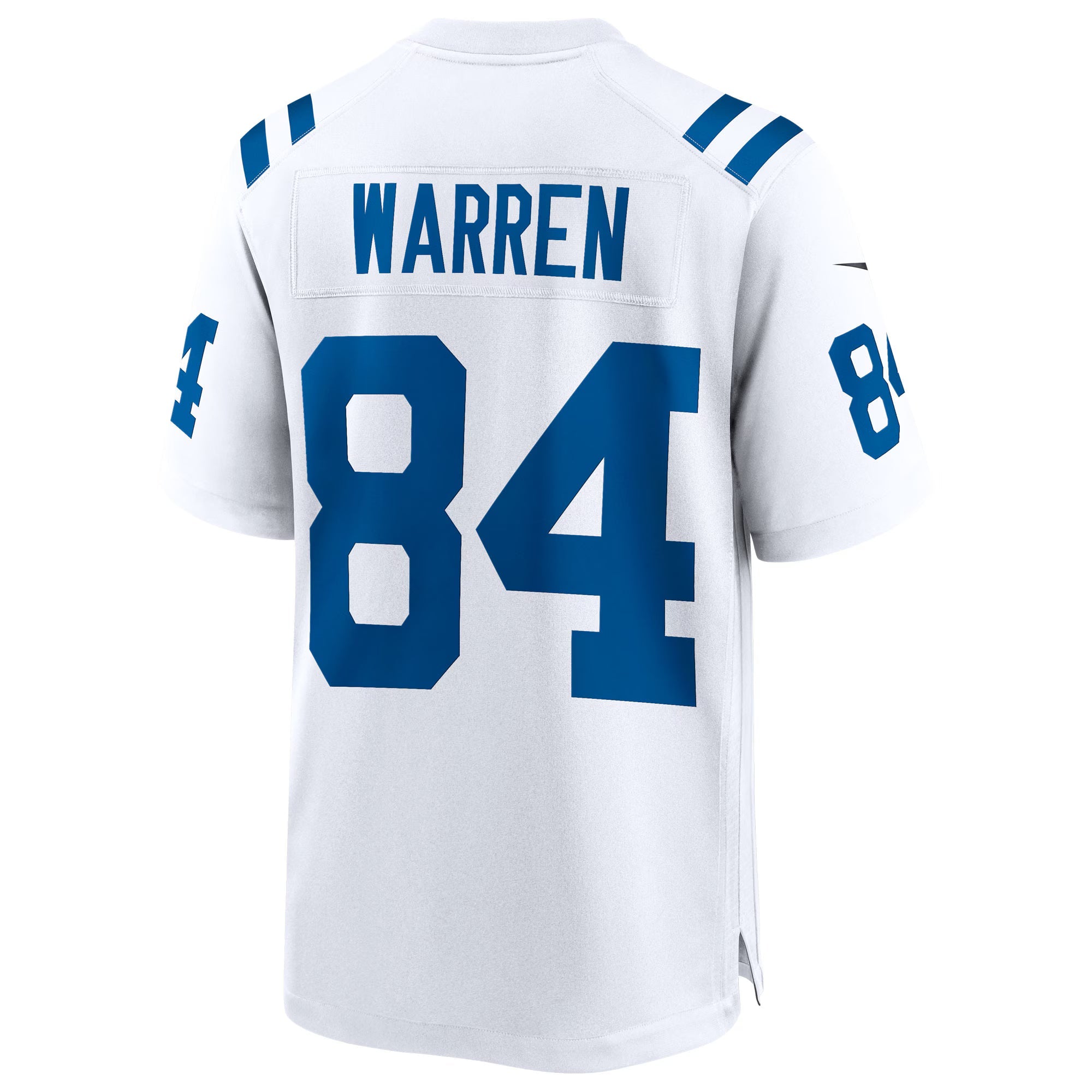 Indianapolis Colts Tyler Warren White Game Jersey