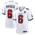 Tampa Bay Buccaneers Baker Mayfield White 50th Season White Game Jersey