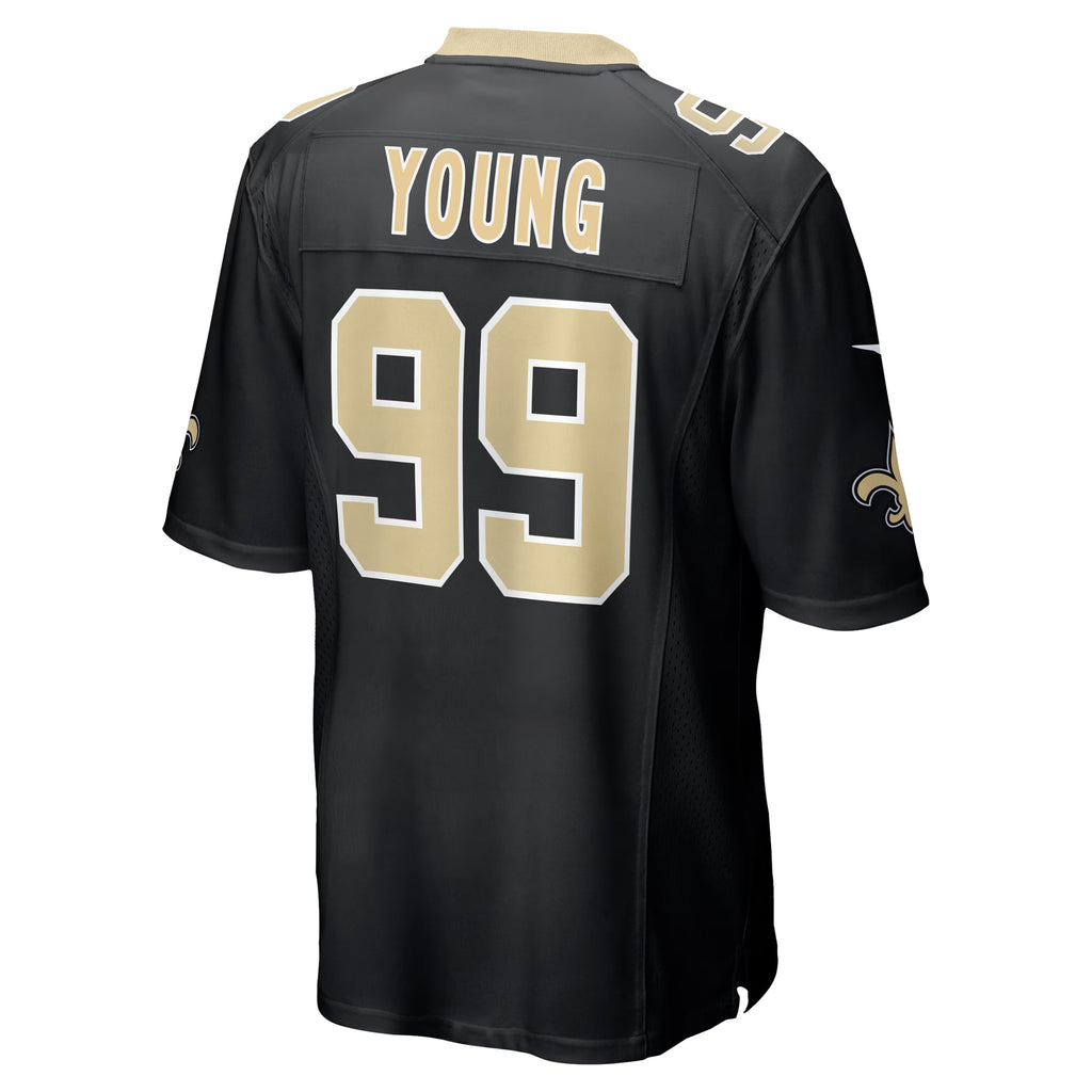 New Orleans Saints Chase Young Black Game Jersey