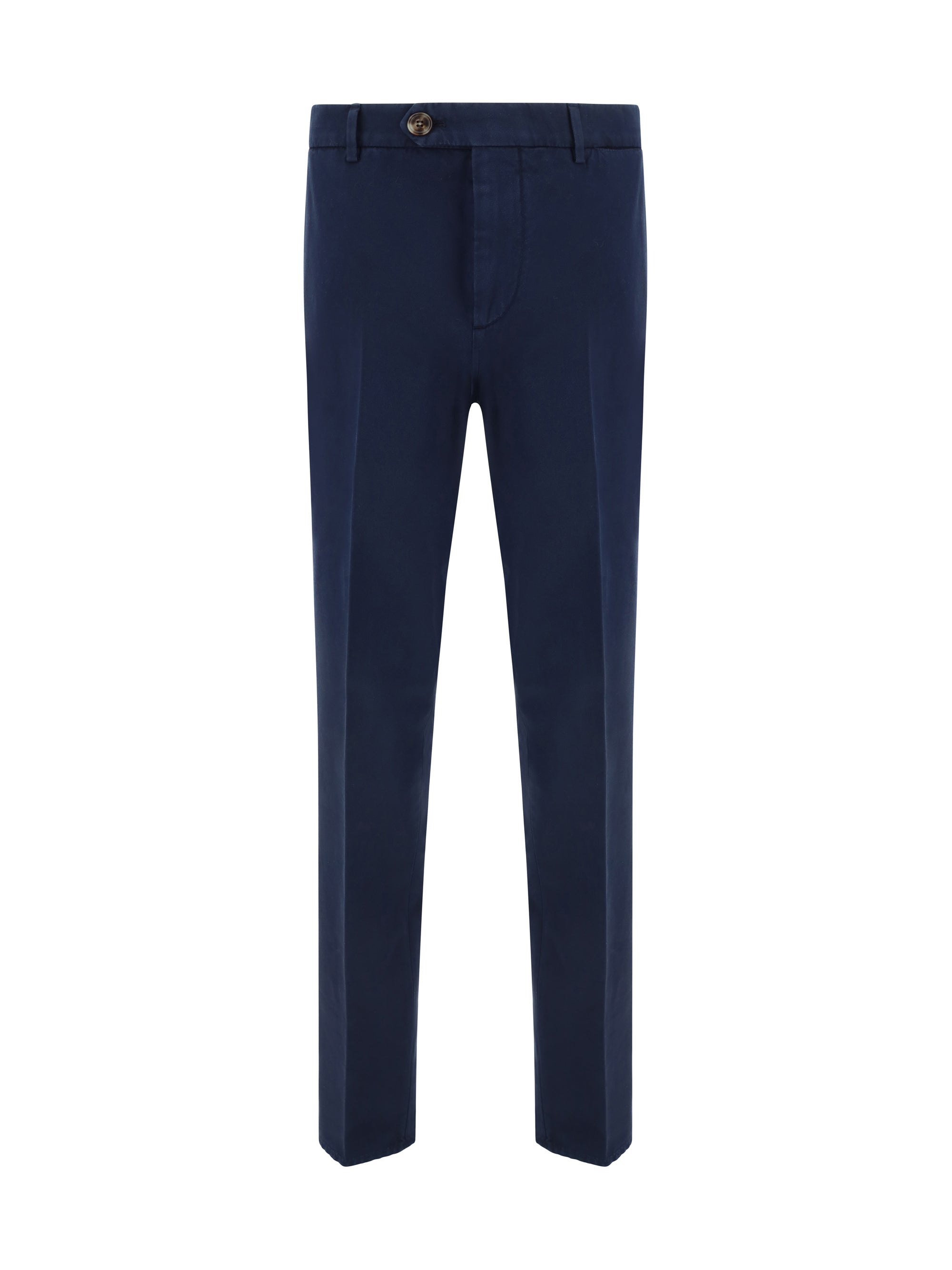 Brunello Cucinelli Men Dyed Cotton Pants