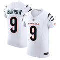Cincinnati Bengals Joe Burrow White Vapor F.U.S.E. Elite Jersey