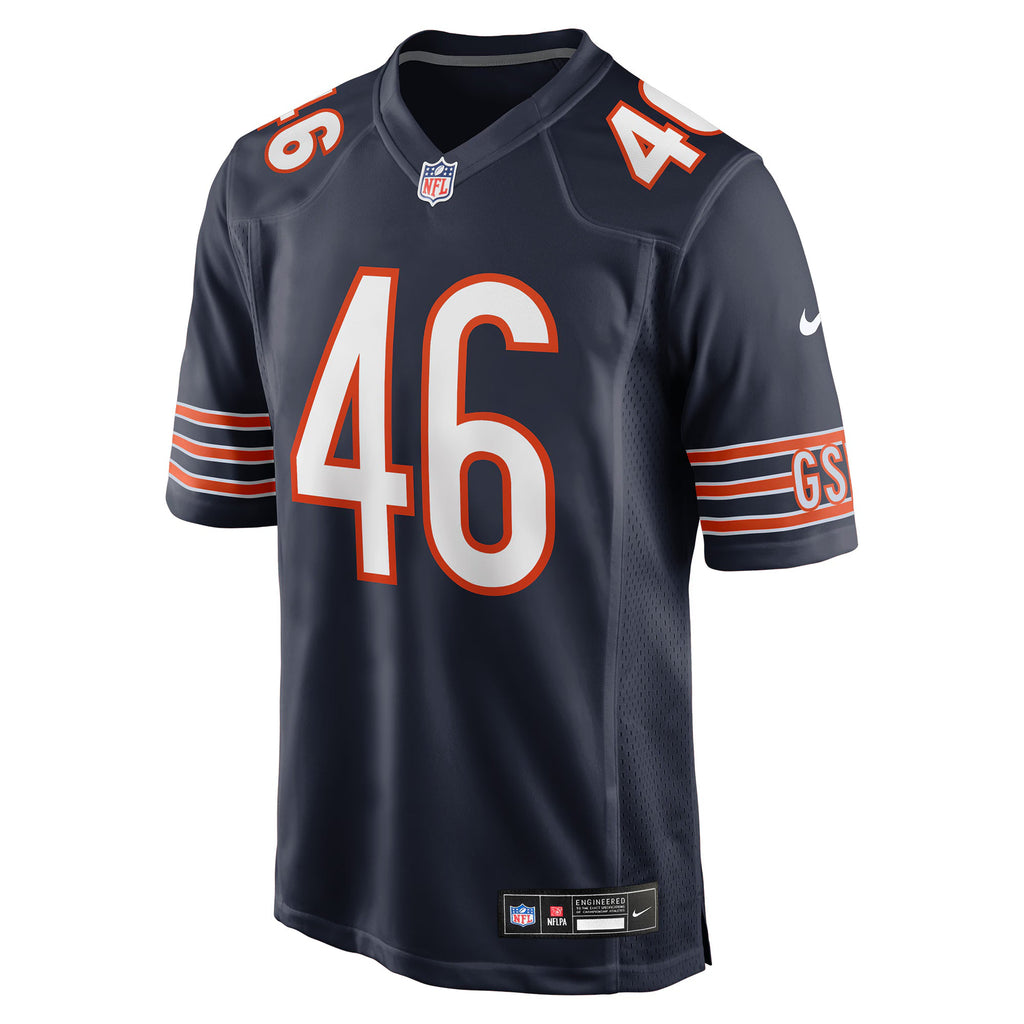 Chicago Bears Scott Daly Navy Team Game Jersey