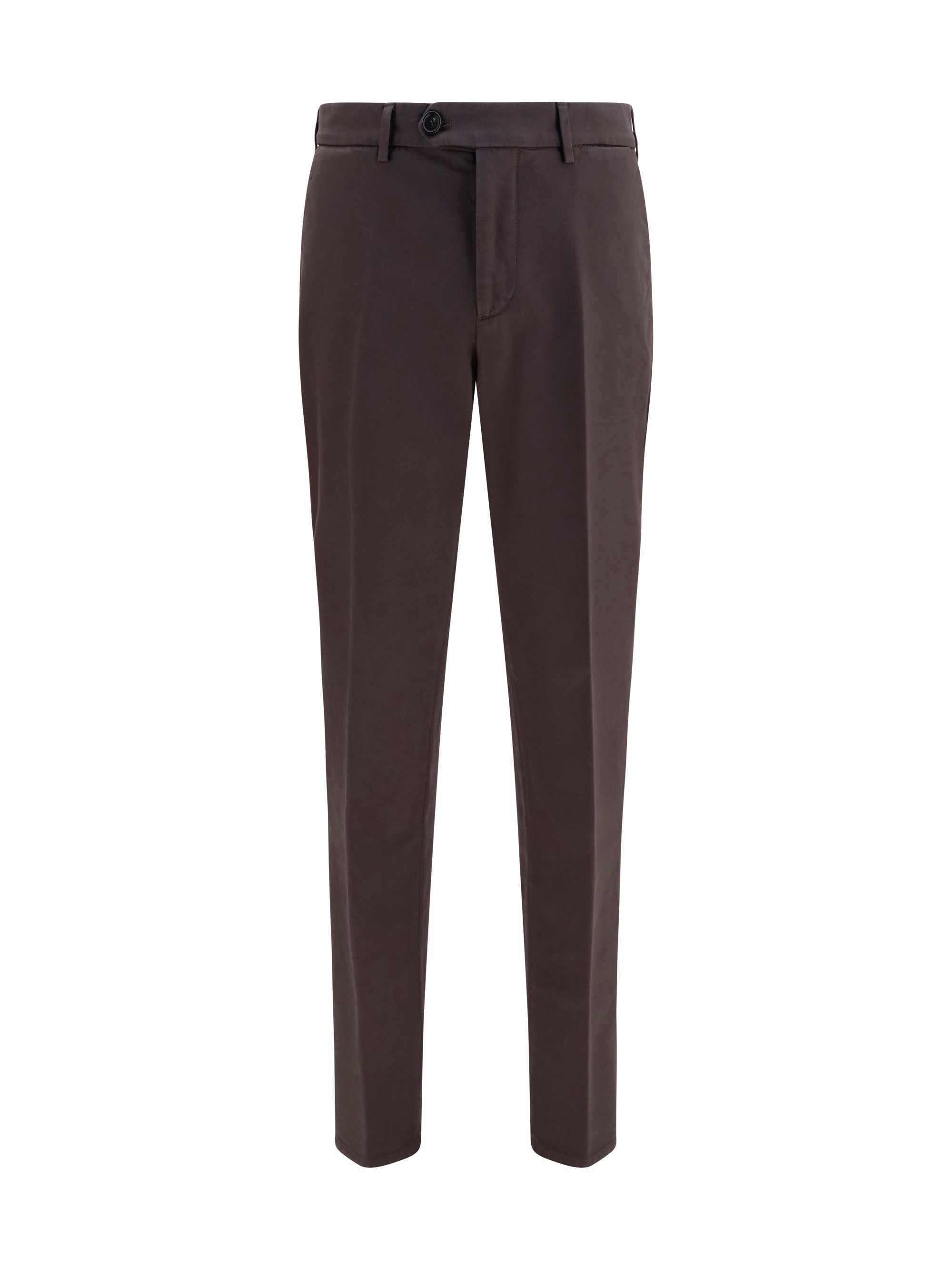 Brunello Cucinelli Men Dyed Cotton Pants