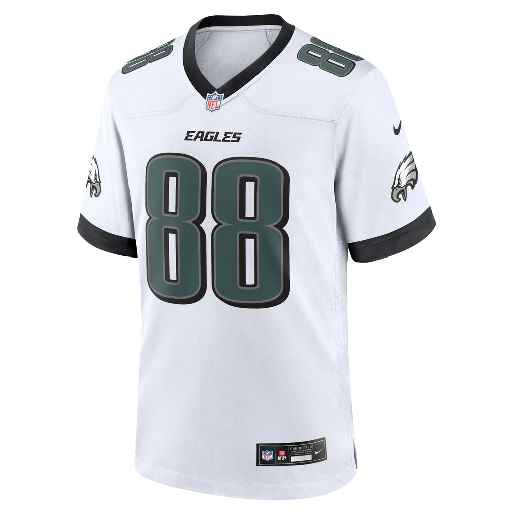 Philadelphia Eagles Dallas Goedert White White Game Jersey