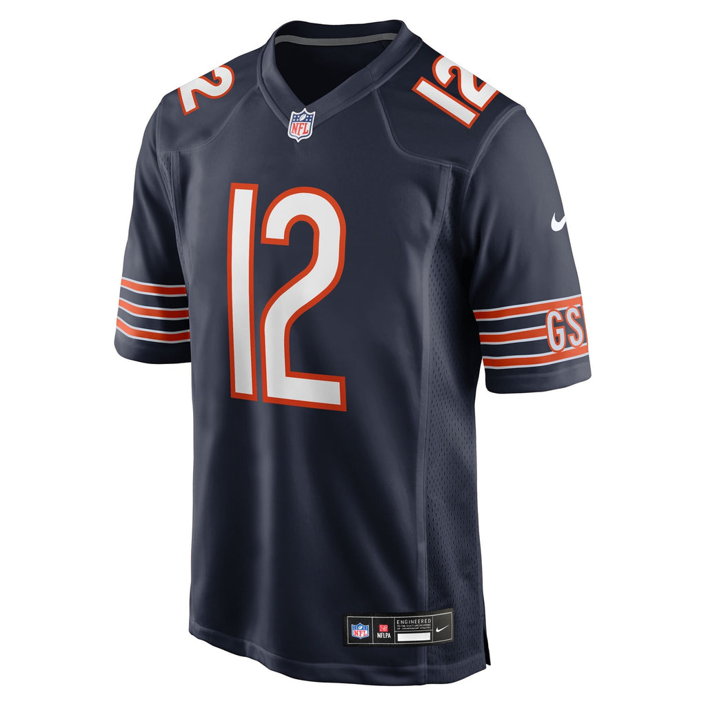 Chicago Bears Devin Duvernay Navy Team Game Jersey