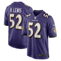 Baltimore Ravens Ray Lewis Purple Retired Player Jersey