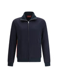 Gucci Men Technical Jersey Zip-Up Jacket