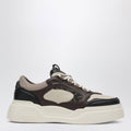 Fendi Fendi Force Sneakers In Black/Milk/Beige Men