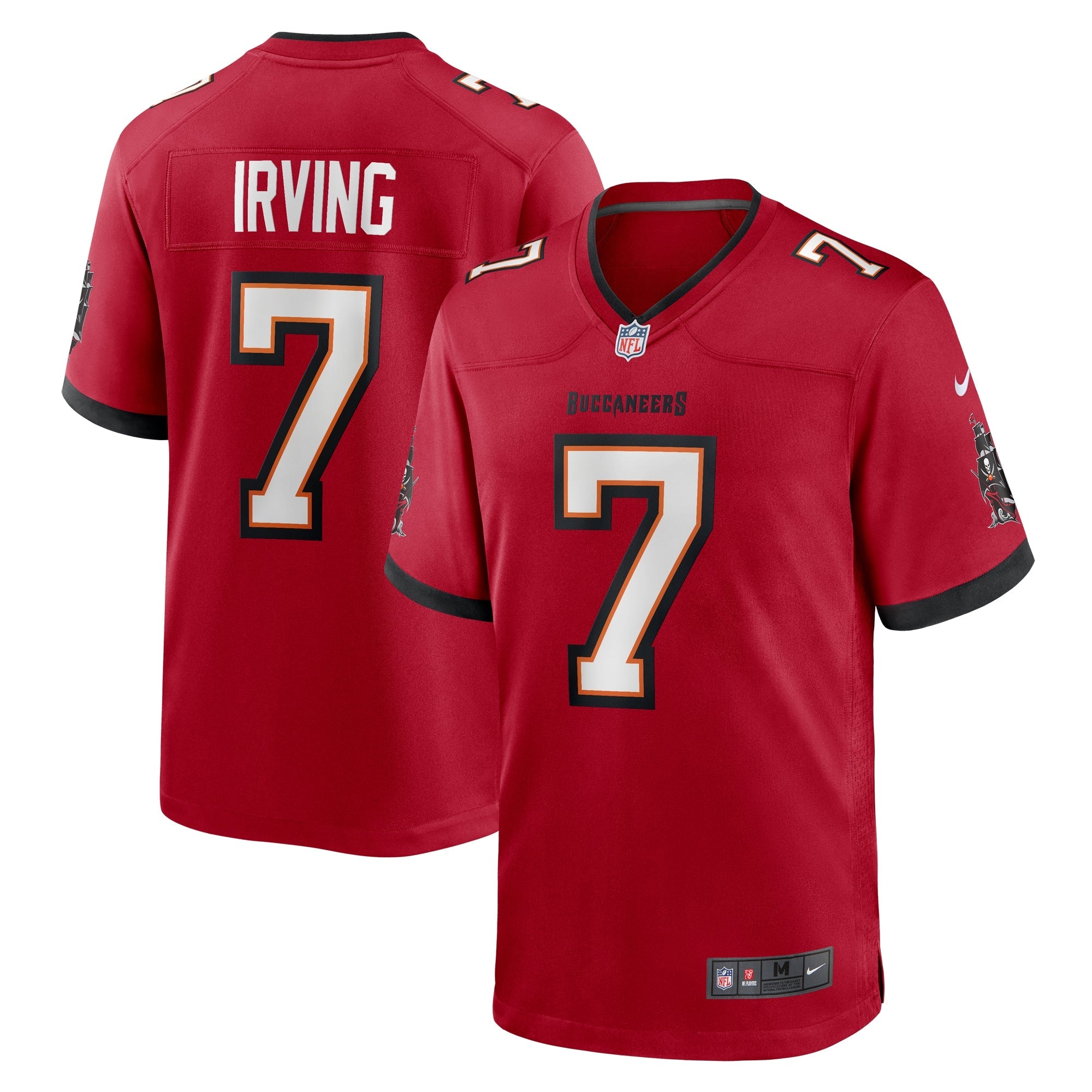 Tampa Bay Buccaneers Bucky Irving Red Game Jersey