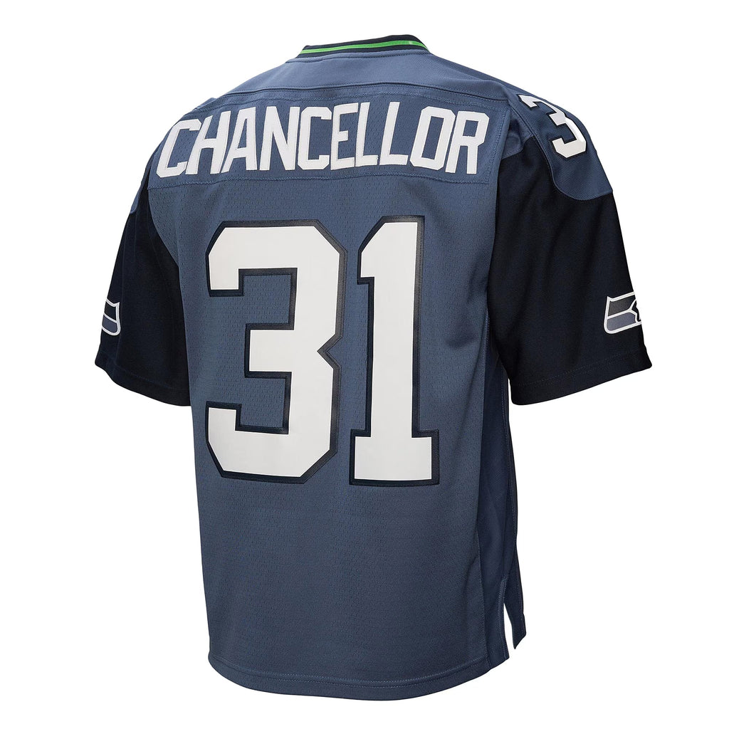 Seattle Seahawks Kam Chancellor Mitchell & Ness Blue 2011 Legacy Replica Jersey