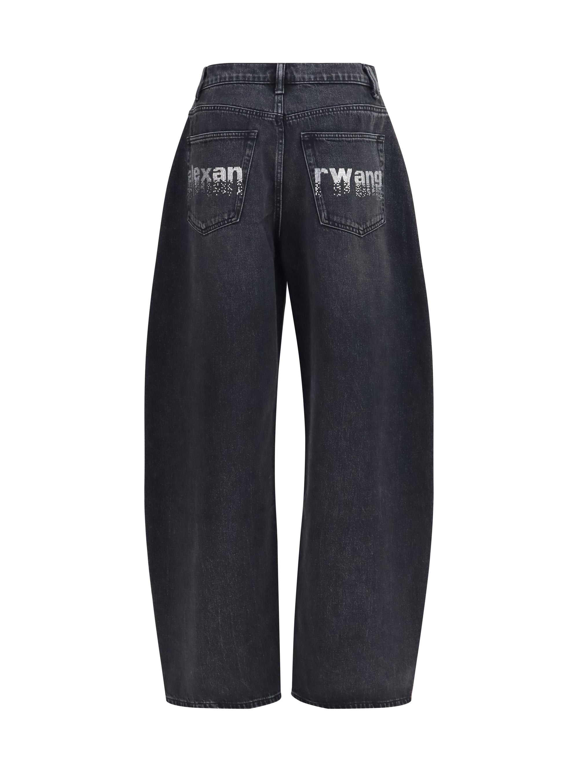 Alexander Wang Women Crystal Balloon Jeans