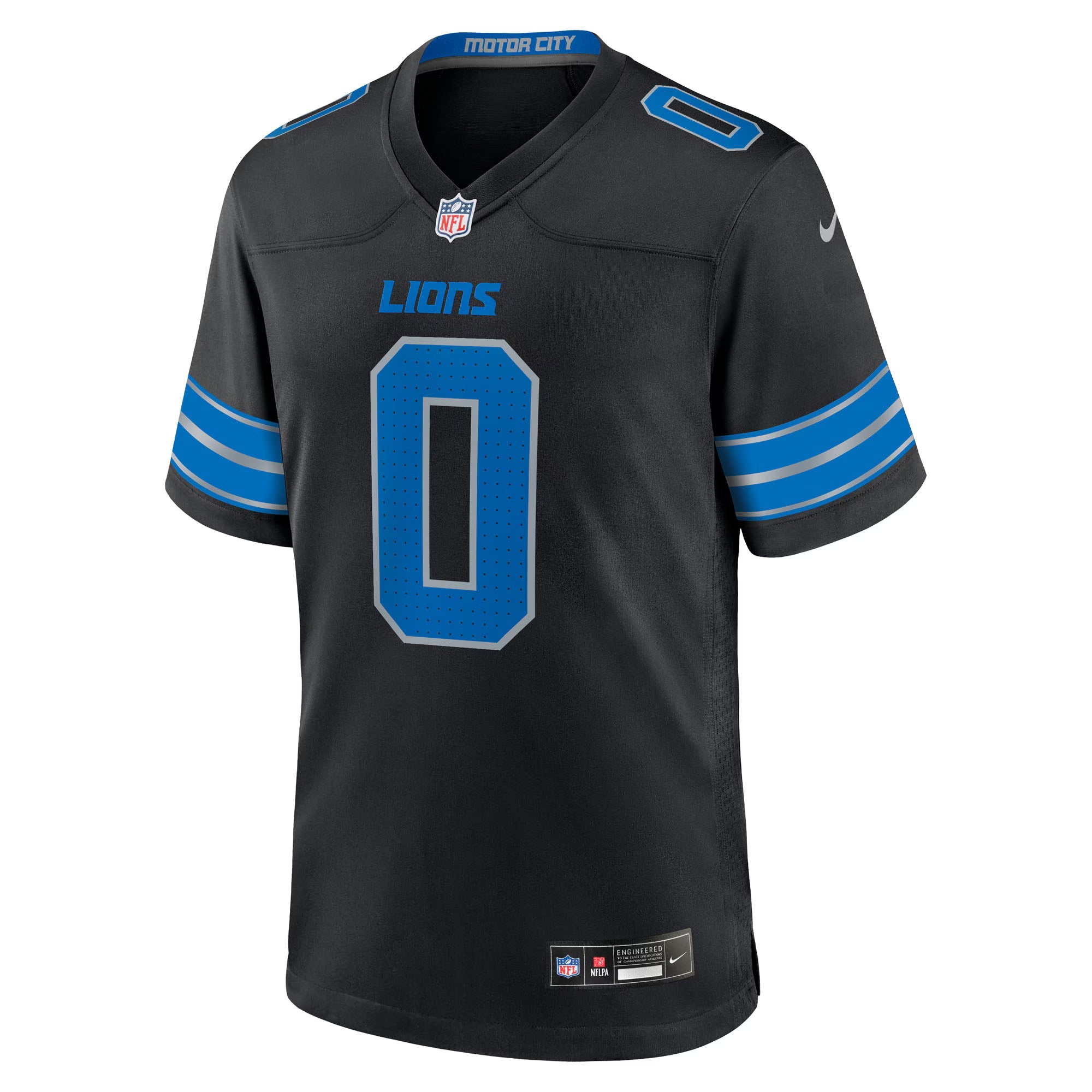 Detroit Lions Jahmyr Gibbs Black 2nd Alternate Game Player Jersey