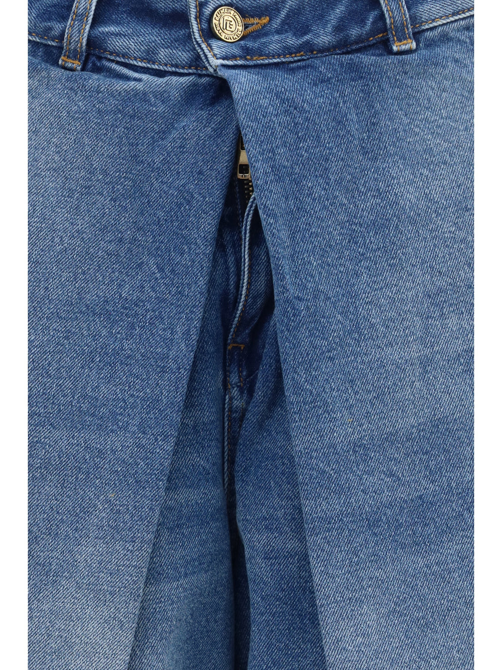 Balmain Women Barrel Denim Jeans