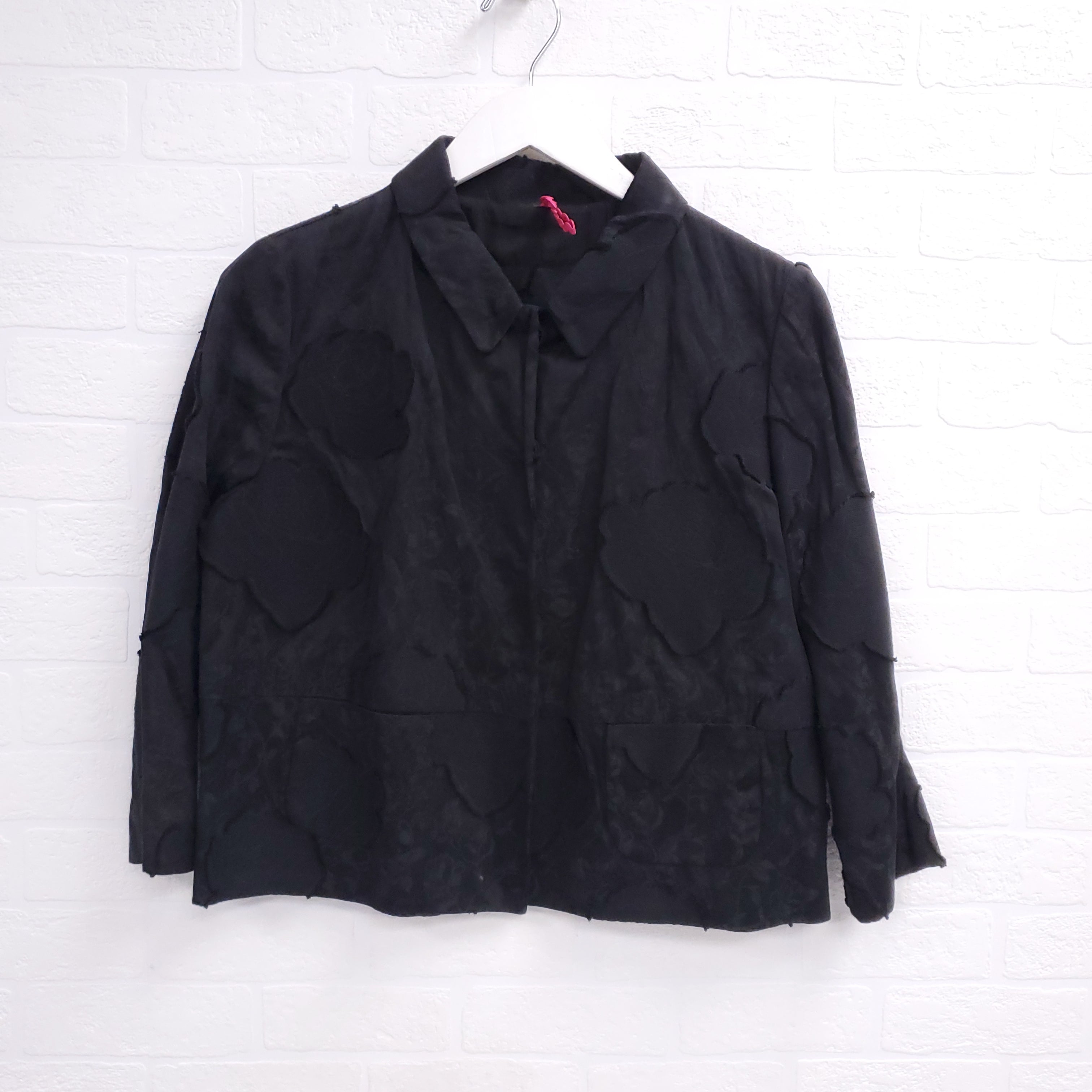 PIAZZA SEMPIONE BLACK JACKET - SIZE 46