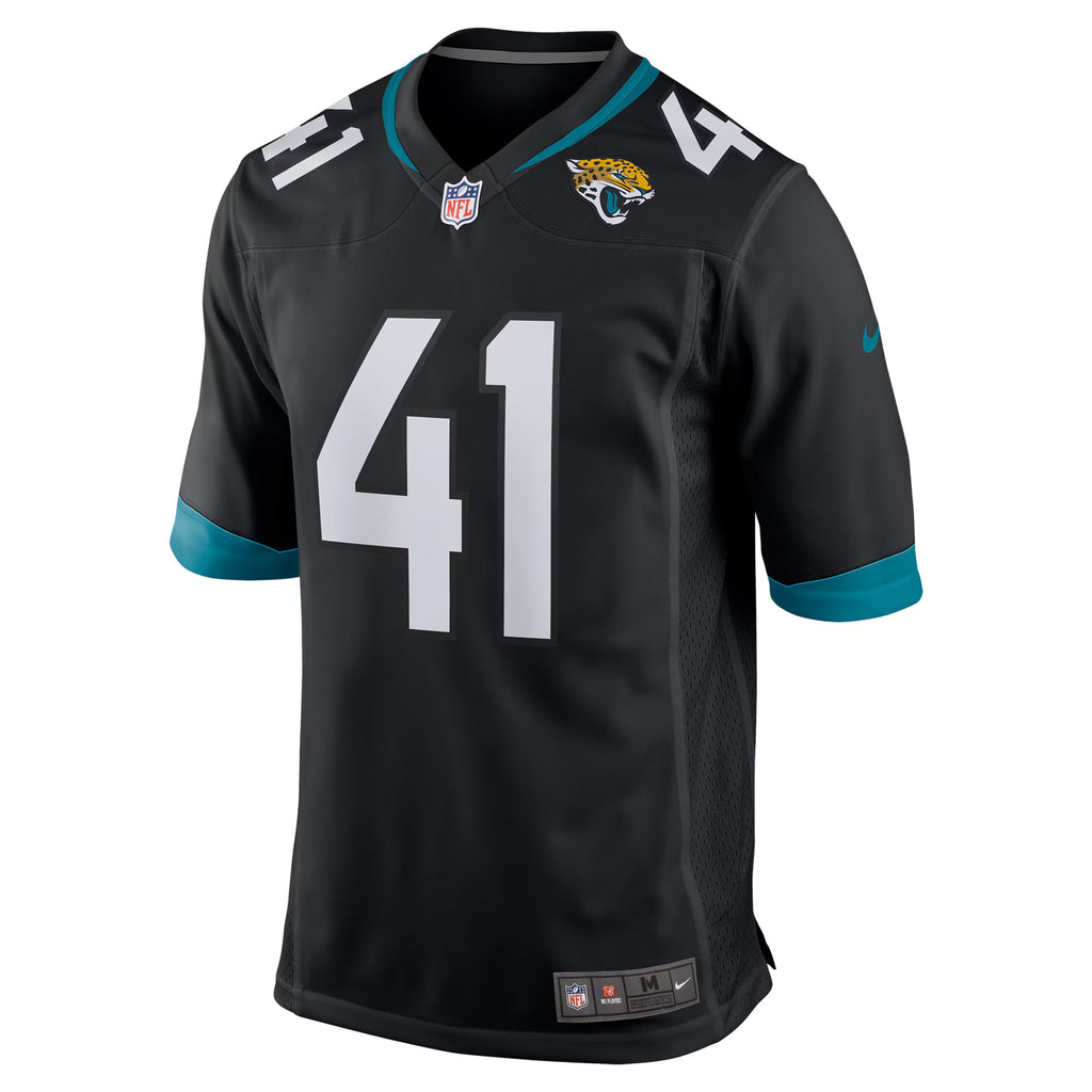 Jacksonville Jaguars Josh Hines-Allen Black Alternate Game Jersey