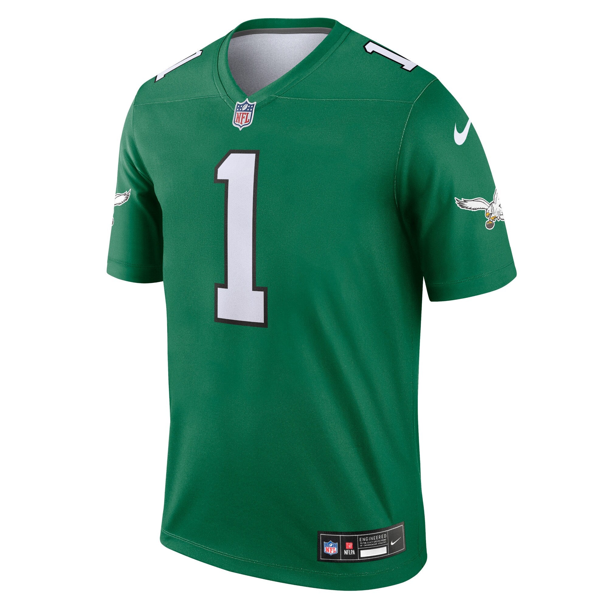 Philadelphia Eagles Jalen Hurts Kelly Green Legend Player Performance Top